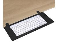 QWORK® Prolunga ergonomica per scrivania, Pieghevole Supporto per Gomiti, 64 * 24 cm,Design a Morsetto, per casa e Ufficio