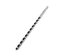 QWORK Punta a trivella per legno, diametro 3/8 pollici x lunghezza 30,5 cm, codolo esagonale da 3/8", punte lunghe