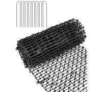 QWORK® Rete Spinata per Animali -200cm x 30cm - Tappetino Anti Gatto Anti Scavo per Dissuasione Animali Domestici