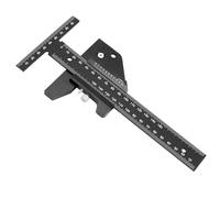 QWORK® Righello di T, 150MM Righello per Marcatura in Lega di Alluminio, Righello per Marcatura con 0.02 mm Precisione