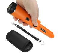 QWORK® Rilevatore di metalli portatile, ip66 impermeabile e scansione a 360°, strumento di rilevamento dei metalli, batteria non inclusa