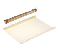 QWORK® Rotolo di Tela di Cera dapi, 100x33cm Carta Cerata, per Frutta, Verdura