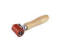 QWORK - Rullo per cuciture in silicone, resistente alle alte temperature, per saldatura, 40 mm, colore: rosso