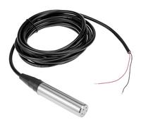 QWORK® Sensore Livello Liquido, DC 12-30V 4-20mA Sensore Livello dell'acqua in Acciaio Inossidabile, 0-5 m Sensore Livello Acqua, per Applicazioni Industriali