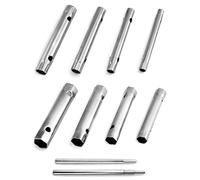 QWORK Set Chiavi a Tubo 6 x 7-20 x 22 mm con Barra di Estensione | 10 Pezzi