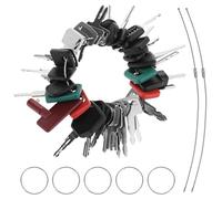 QWORK® Set di chiavi per macchinari pesanti da 42 pezzi Set di chiavi di ricambio compatibile con Volvo, CAT, JCB, Hyundai e altro