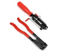 QWORK® Set di pinze per fascette per stivali CV, pinze per fascette stringitubo, set di kit di strumenti per fascette