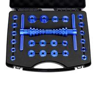 QWORK® Set di Presse per Cuscinetti per Biciclette Inclusa Scatola di immagazzinaggio