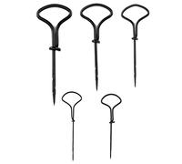 QWORK® Set di punte per castagne, trapano a mano, trapano per castagne, set per artigianato, 5 pezzi, 1,5 mm, 2 mm, 3 mm, 4 mm, 5 mm