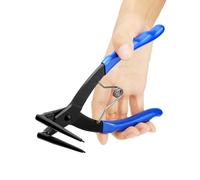 QWORK® Snap pinze per anelli, pinze a becchi piegati, piegate a 90 gradi, per macchinari, manutenzione auto