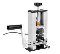 QWORK® Spelafili Automatico/Manuale para Cables de Ø1-25 mm, Portatile con Lama in Acciaio e Telaio in Alluminio