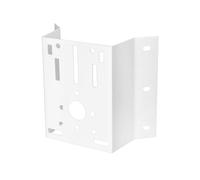 QWORK® Staffa per telecamera di sorveglianza di grandi dimensioni in acciaio inossidabile Staffa per telecamera ad angolo per angolo da parete per angoli di parete esterni - 210x155 mm