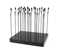 QWORK® Supporto per strumenti per pittura di modelli, con clip a coccodrillo da 20 pezzi per modellismo, 20 * 15 cm