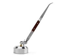 QWORK® Supporto Terza Mano con Pinzette Incrociate Autobloccanti per Saldatura Gioielli