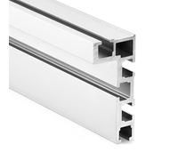 QWORK® T-Tipo Binari di Guida, 800 mm 75 Tipo T-Tipo Binario di guida, Binari di Guida Lega di Alluminio, per Lavorazione del Legno, Sega da Tavolo