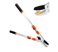 QWORK® tagliarami telescopico 66-103CM, acciaio legato SK5, apertura massima 10 cm