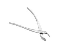 QWORK® Taglierina concava in Acciaio Inox - 21 cm - Strumento Bonsai per la potatura dei Rami dei Bonsai
