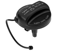 QWORK® Tappo del Serbatoio Carburante con Cavo di Ritenuta per BMW E39 E46 E60 E90 F10 F30 e Mini R55 R56 - Sostituzione OE 16117222391