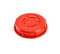 QWORK® Tappo di Serbatoio IBC, Coperchio Rossa in Plastica per Serbatoio d'Acqua, 163mm (# B)