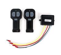 QWORK Telecomando Wireless per Verricello Camion Jeep, 12V 30M