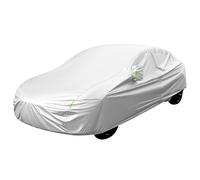 QWORK® Telo copriauto, 470x180x150 cm Copertura per veicoli esterna anti-graffio, protezione UV e impermeabile