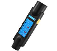 QWORK® Tester per prese a 13 pin per illuminazione rimorchio 12V - plug-and-play, compatibile con auto, camion, camper