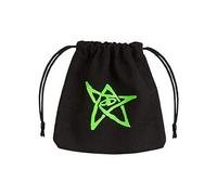 Call of Cthulhu Nero & Verde Dadi Borsa Roleplaying Giochi Q-workshop RPG