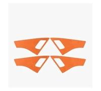 QWPDFHE Adesivi antigraffio for interruttori porta compatibili con A3 8Y S3 2021-2025, accessori interni auto, finiture tuning(2969 Orange)