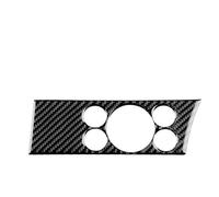 QWPDFHE Adesivi for interruttori fari auto compatibili con Astra H MK5 2004-2010 in fibra di carbonio.(For RHD Black)