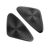 QWPDFHE Adesivo for rivestimento presa d'aria auto compatibile con Mercedes Classe E W214 2024 2025, accessori interni in acciaio inossidabile(Black)