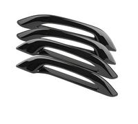 QWPDFHE Maniglia della porta Installazione tridimensionale con adesivi antigelo for maniglia della porta compatibili con il modello 3 e il modello Y(Bright Black)
