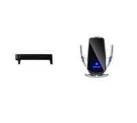 QWPDFHE Supporto for telefono con schermo auto, base fissa compatibile con Qashgai J12 2023 X-TRAIL 2021-2023, accessori for supporto di ricarica wireless for auto(Base and holder 4)