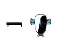 QWPDFHE Supporto for telefono con schermo auto, base fissa compatibile con Qashgai J12 2023 X-TRAIL 2021-2023, accessori for supporto di ricarica wireless for auto(Base and holder 2)