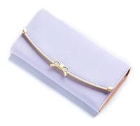 QWPYDXN Nuovo Portafoglio da donna Porta carte di credito in pelle Pu Porta carte di credito Stile lungo Trifold Tasca per monete di grande capacità Regalo tascabile Portamonete