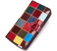 QWPYDXN Nuovo Portafoglio da donna Porta carte Porta carte Durevole Porta monete in pelle di grande capacità Borsa colorata Frizione Regalo di compleanno per ragazze Portamonete
