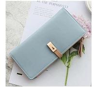 QWPYDXN Nuovo Portafoglio da donna Portafoglio in pelle Regalo per il giorno Moneta stile lungo di grande capacità Borsa elegante Pochette Tasca con cerniera Regalo di Capodanno Portamonete
