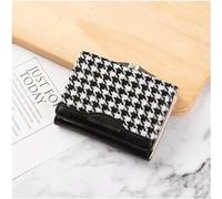 QWPYDXN Nuovo Portafoglio in pelle PU da donna retrò borsa corta pochette grande capacità pieghevole moda tasca con cerniera piccola borsa regalo per ragazze carine Portamonete