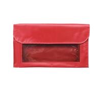 QWQJ Portapenne per lavagna bianca con forte magnete, 22,7 x 13,5 cm, borsa portaoggetti per lavagna, frigorifero, armadietto