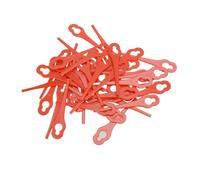 QWsdR Coltello in plastica 97699 2002706 311046 91099406 40 Pezzi Compatibile con Tosaerba 20 LiA1 Cutter