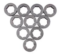 QWsdR Corona dentata 075 076 050 051 045 045AV.404 7 Denti Spline Standard ID 22mm 10 Pezzi/Lotto Compatibile con Motosega