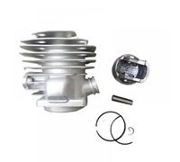 QWsdR Kit Cilindro 43mm 48CC con Clip per Fasce Elastiche 22157-12110 A130-002080 Compatibile con Motosega 488 47.9CC