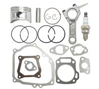 QWsdR Kit Fasce Elastiche con Set Completo di guarnizioni Biella 68mm Compatibile con la Pompa 'Acqua del Motore del generatore a 4 cicli GX160 5.5