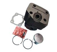 QWsdR Kit pistone Cilindro 36MM Compatibile con TBC355 358 368 SUM338 SUM355 BG338 Gruppo Perno Morsetto Anello