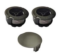 QWsdR Linea di Bobina da 3 Pezzi S e Tappo di Copertura della Bobina Compatibile con UniversalGrassCut 18 18 26 18 260 Parte 'attrezzo da Giardino Senza Fili
