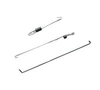 QWsdR Molla di Regolazione '- del regolatore Molla di Ritorno 'acceleratore Compatibile con Le Parti di Controllo del carburatore della velocità del Motore EX13 EX17 EX21 EX27