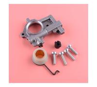 QWsdR Pompa 'Olio e ingranaggio a Vite Senza fine 11226403205 11226407105 11226472401 Compatibile con la Motosega 066 MS660 MS650