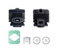 QWsdR Set di Montaggio pistone Cilindro Compatibile con Pezzi di Ricambio per Tosaerba TL26 CG260 1E34F Macchina per siepi Cilindro Fodera utensile Elettrico da Giardino