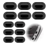 QWTYAFDD 12 PCS Ammortizzatori per portiera dell'auto,per BMW X4 G02 F98 2018-2024 Antiurto Cuscino Protezione Adesivi Isolamento Acustico Pad del Bordo