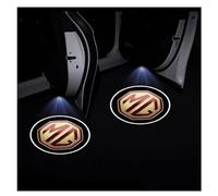 QWTYAFDD 2 PCS Luci del proiettore per portiera dell'auto, per MG ZS EV 2019-2024 2025 Accessori per Auto con Illuminazione Ambientale proiezione,B