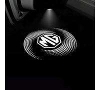 QWTYAFDD 2 PCS Luci del proiettore per portiera dell'auto,per MG ZS EV Facelift 2018-2023 Accessori per Auto con Illuminazione Ambientale per proiezione,A